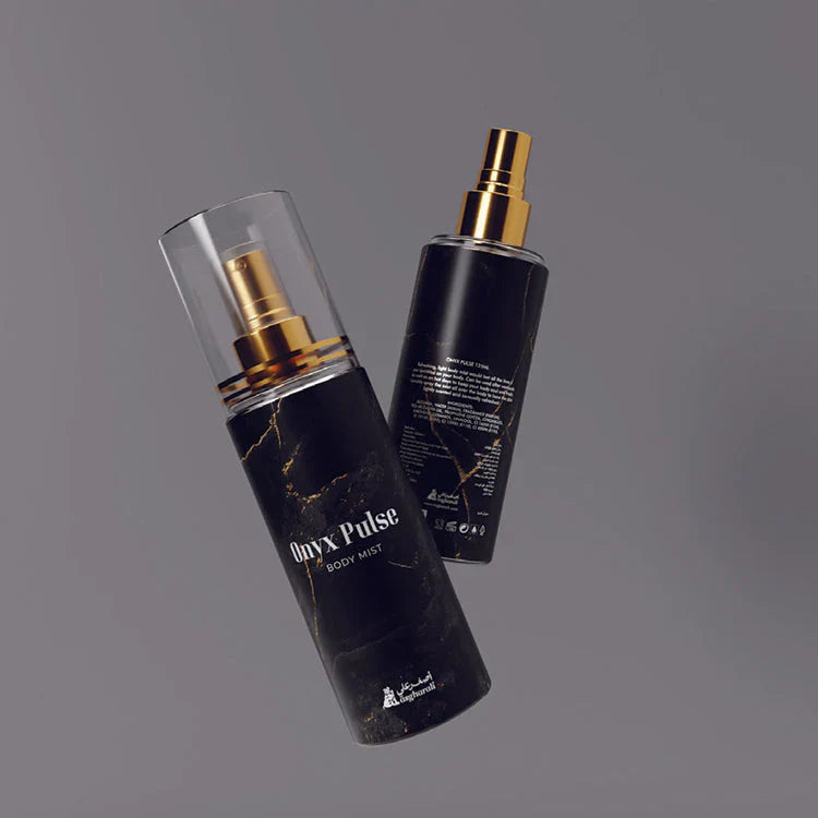 Asgharali Perfumes Asgharali Onyx Pulse Body Spray Unisex 125ml Close-Up View