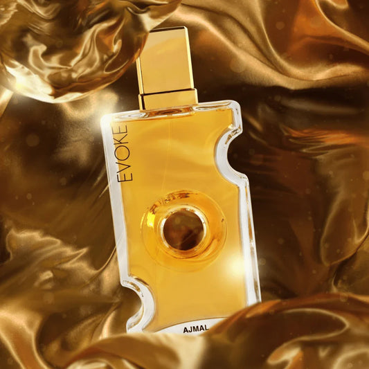 Ajmal Evoke Eau De Parfum For Women 75ml Bottle and Packaging