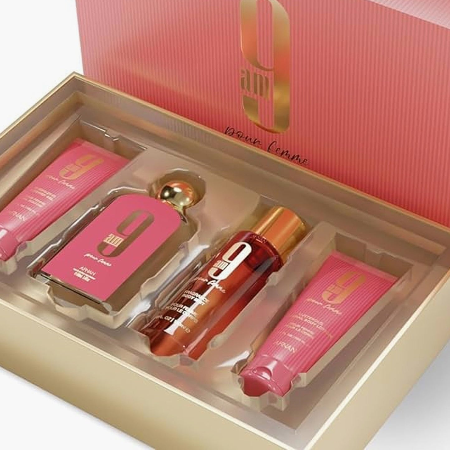 Afnan 9 AM Pour Femme Gift Set