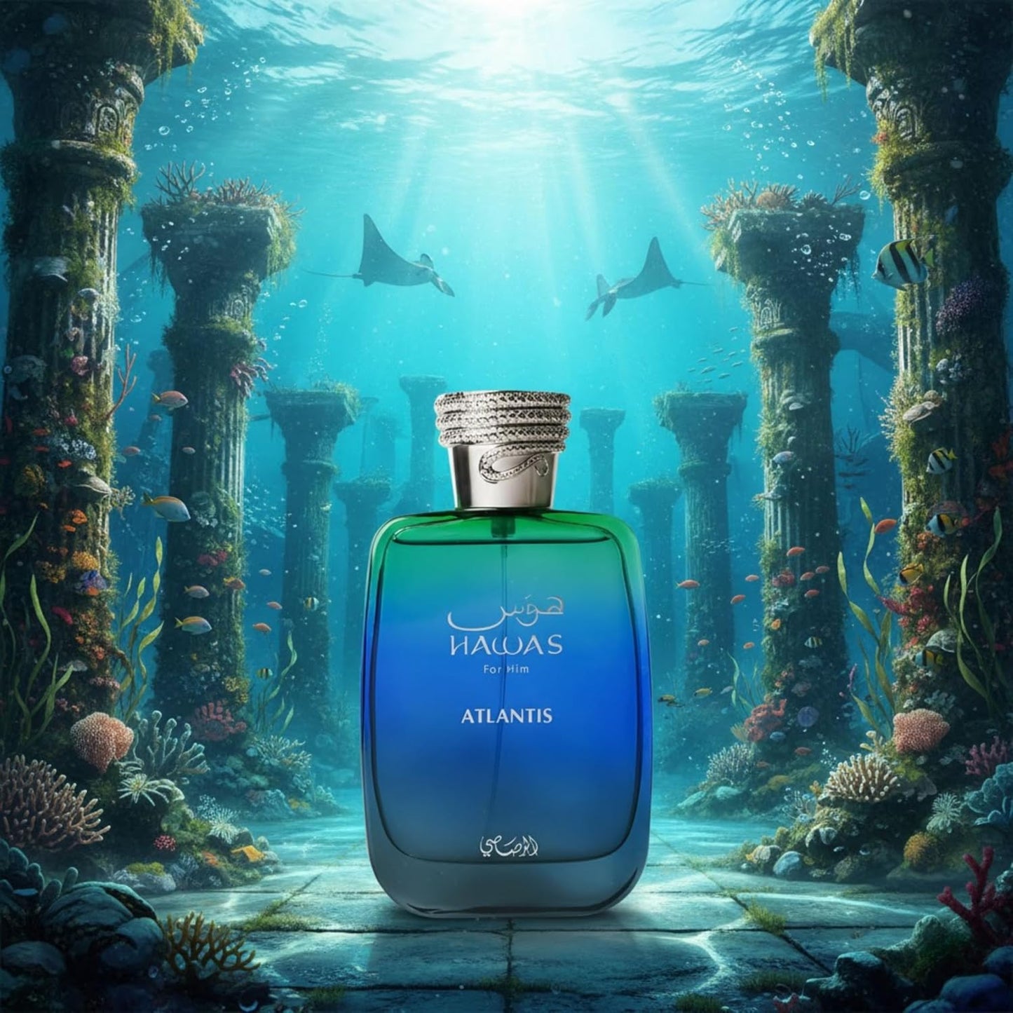 Rasasi Hawas Atlantis Eau De Parfum For Men 100ml Fragrance Notes and Details