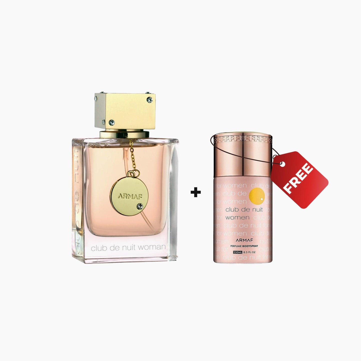Armaf Club De Nuit Woman Eau De Parfum 105Ml Free Armaf Club De Nuit Woman Perfume Body Spray 250Ml