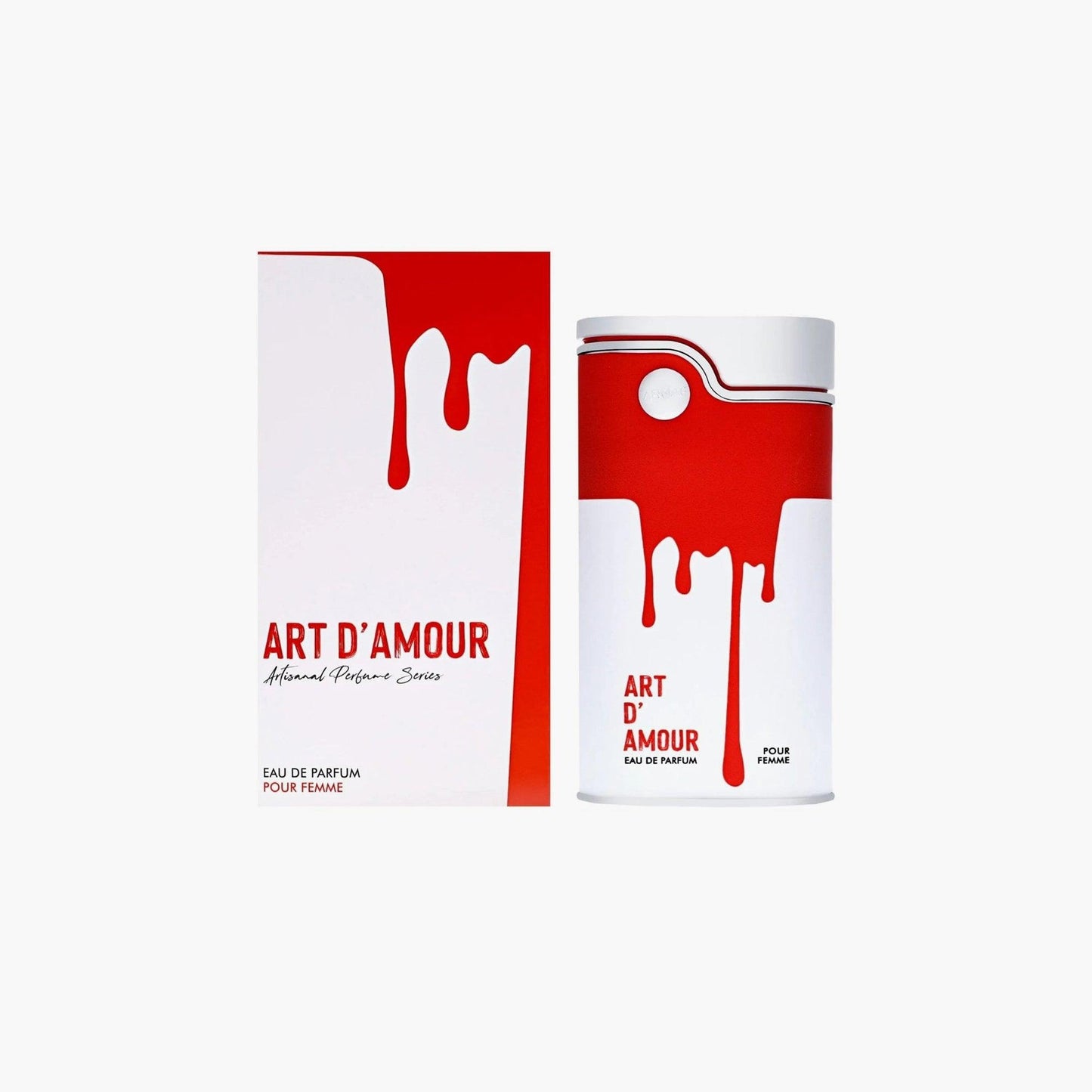 Armaf Art D' Amour Pour Femme Eau de Parfum 100ml Bottle and Box