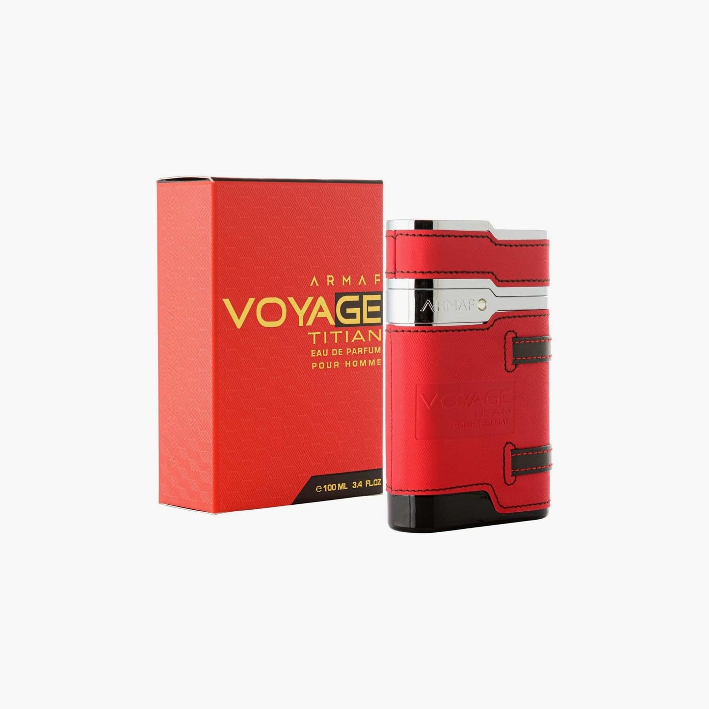 Armaf Voyage Titan Pour Homme Eau de Parfum 100ml Bottle and Box