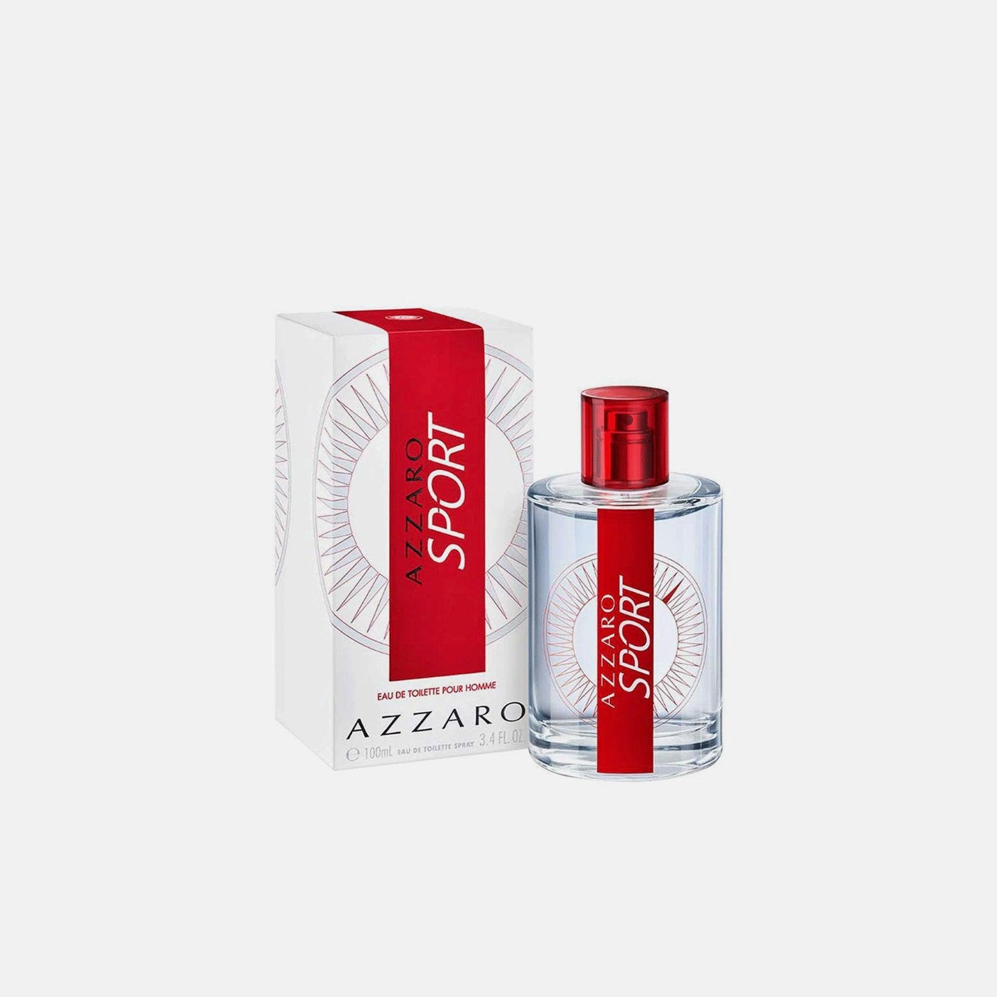 Azzaro Sport Pour Homme Eau de Toilette 100ml Bottle and Box