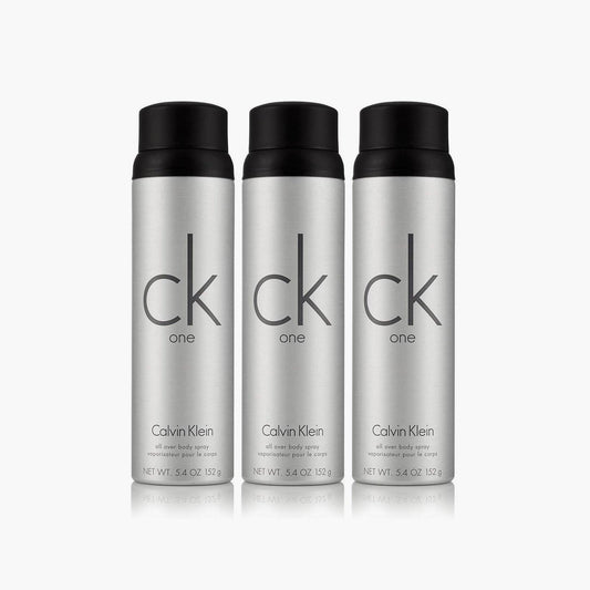 Banner of 3 Calvin Klein CK One Deodorant Body Spray For Men 200ml