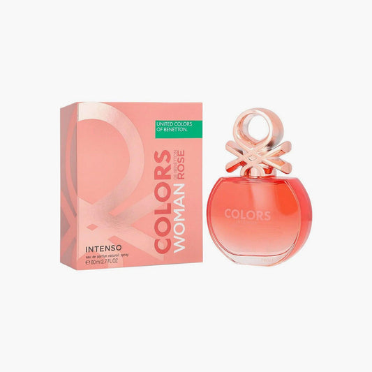Benetton Colors Intenso Eau de Parfum 80ml Bottle and Box