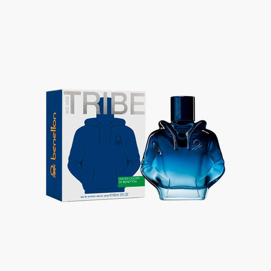 Benetton We Are Tribe Eau de Toilette 90ml Bottle and Box