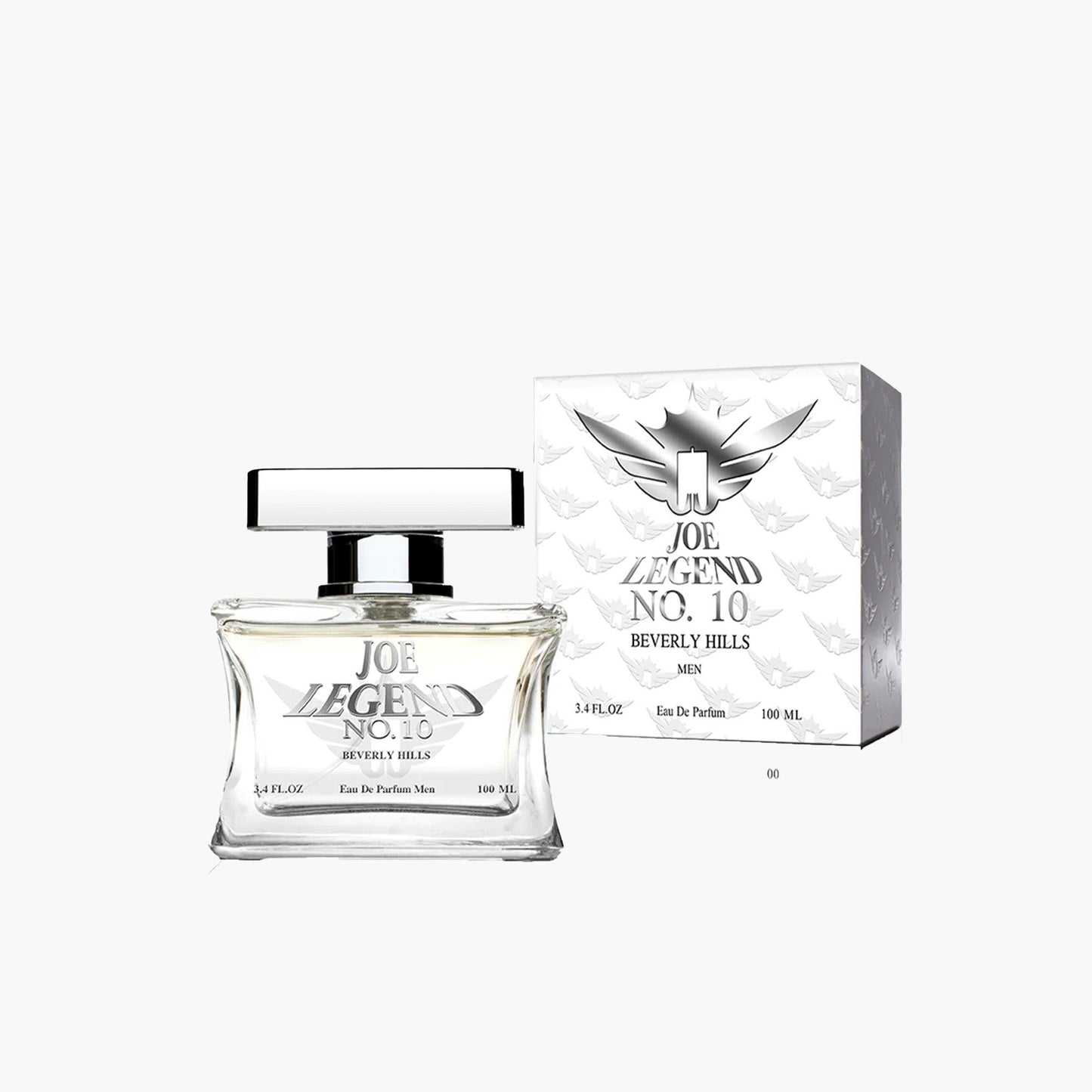 Beverly Hills Joe Legend No.10 Men Eau de Parfum 100ml Bottle and Box