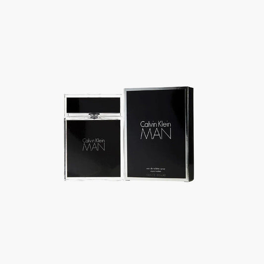 Calvin Klein Man Eau de Toilette 100ml Bottle and Box