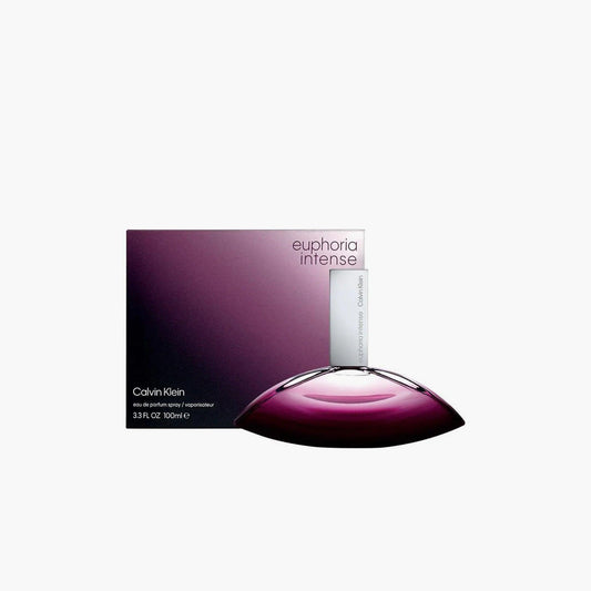 Calvin Kleins Euphoria Intense Eau de Parfum 100ml Bottle and Box