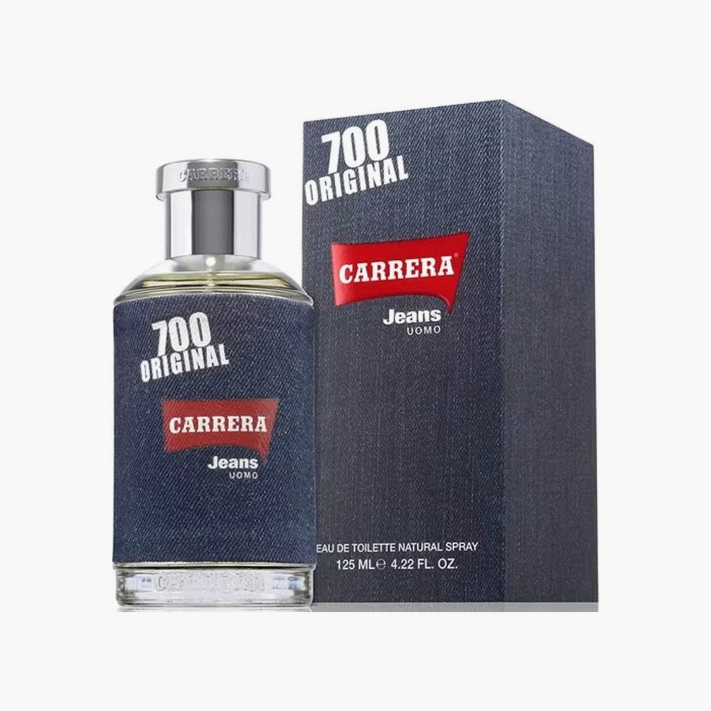 Carrera Jeans 700 Original Uomo Eau De Toilette For Men 125ml Bottle and Packaging