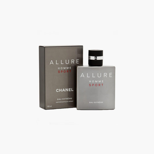 Chanel Allure Homme Sport Eau Extreme Eau de Toilette 100ml Bottle and Box