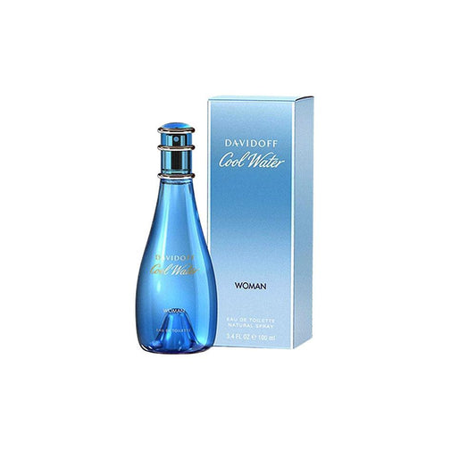 Davidoff Cool Water Women Eau de Toilette 100ml Bottle and Box