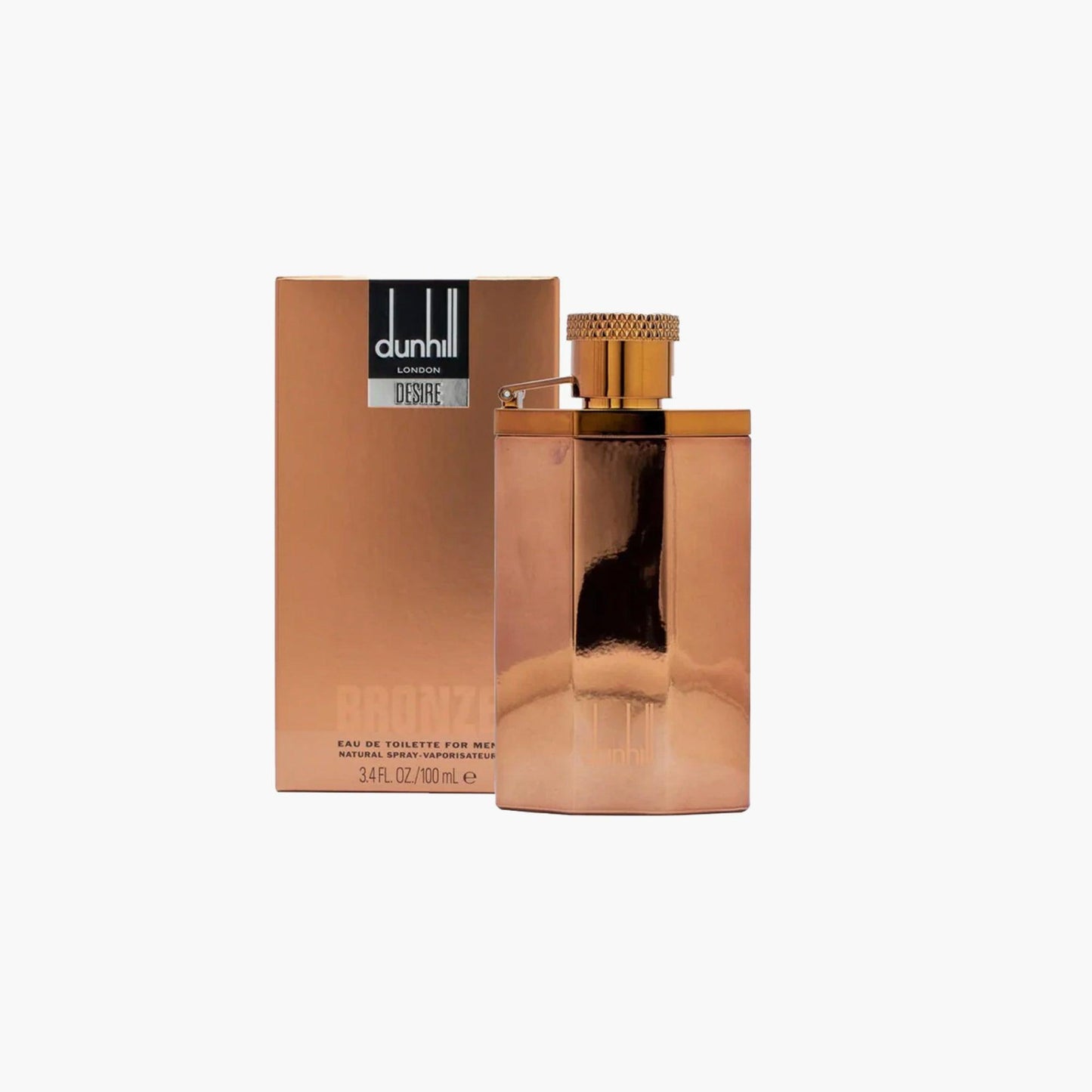 Dunhill Desire Bronze Eau de Toilette 100ml Bottle and Box