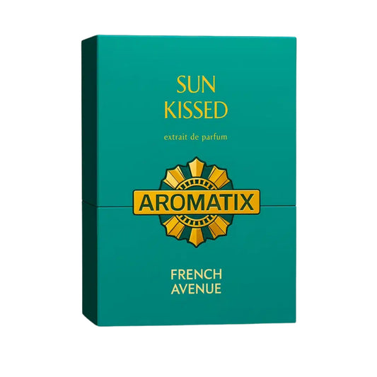 French Avenue Aromatix Sun Kissed Extrait De Parfum Unisex 100ml Bottle and Packaging