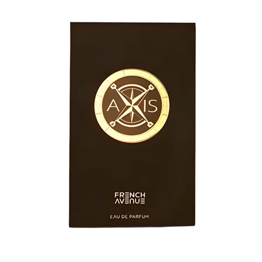 French Avenue Axis Eau De Parfum Unisex 100ml Bottle and Packaging