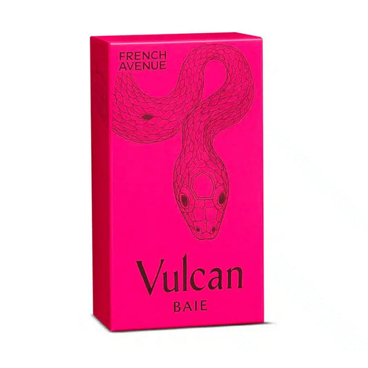 French Avenue Vulcan Baie Eau De Parfum Unisex 100ml Bottle and Packaging