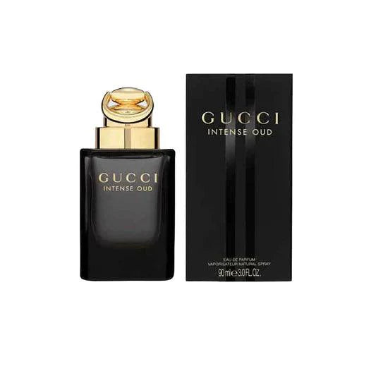 Gucci Intense Oud Eau de Parfum 90ml Bottle and Box