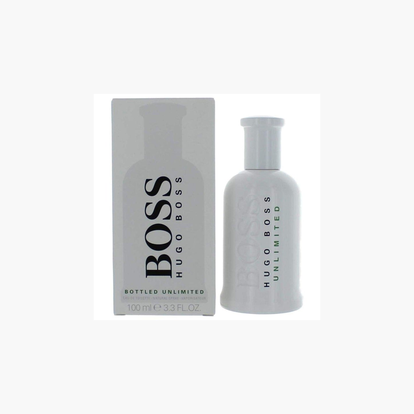 Hugo Boss Bottled Unlimited Eau de Toilette 100ml Bottle and Box