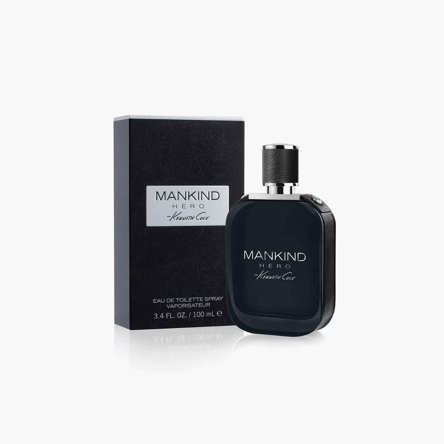 Kenneth Cole Mankind Hero Eau de Toilette 100ml Bottle and Box