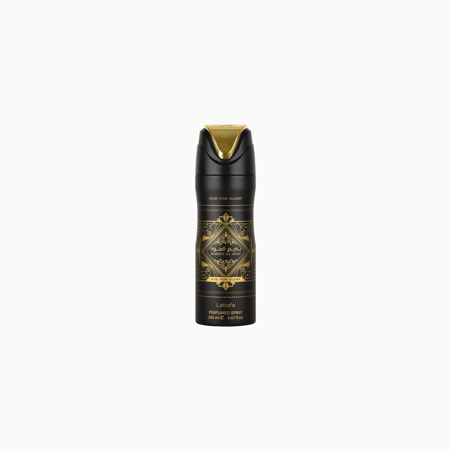 Lattafa Badee Al Oud Oud For Glory Perfumed Body Spray 200ml Bottle