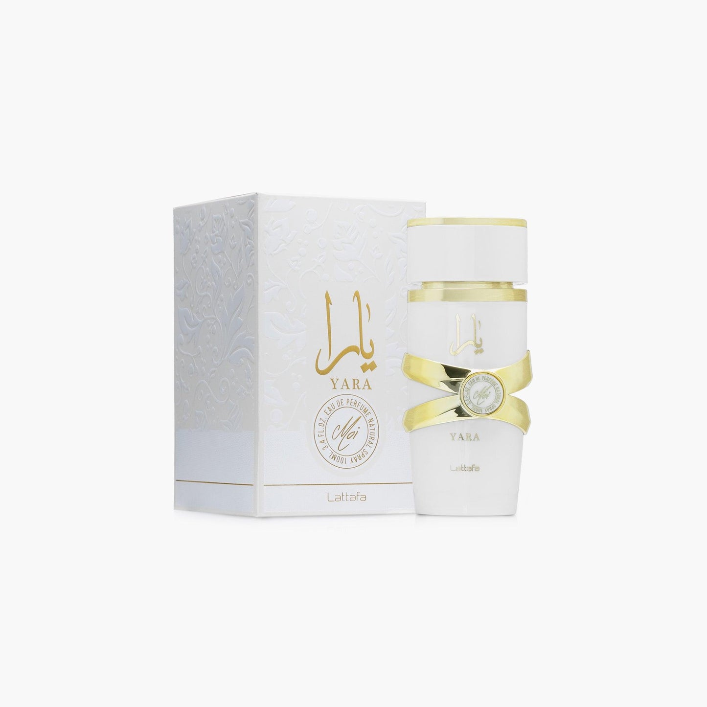 Lattafa Yara Moi Eau De Parfum 100ml Bottle and Box