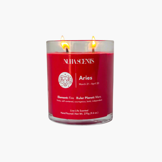 Nuha Scents Aries Collection Scented Candle 270gm