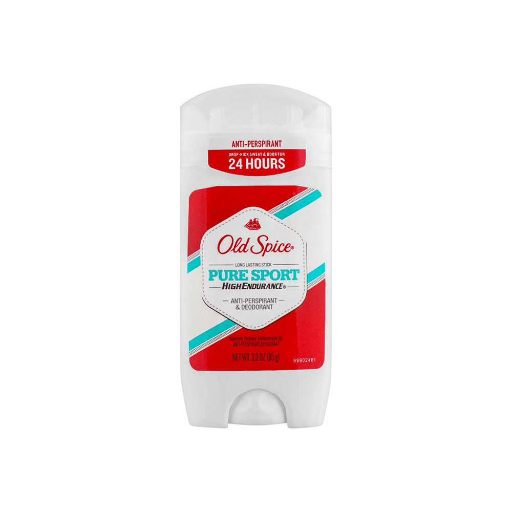 Old Spice Pure Sport High Endurance Deodorant Stick 85gm Bottle