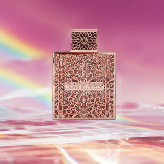 Rayhaan Perfumes Rayhaan Divine Eau De Parfum Unisex 100ml Bottle and Packaging