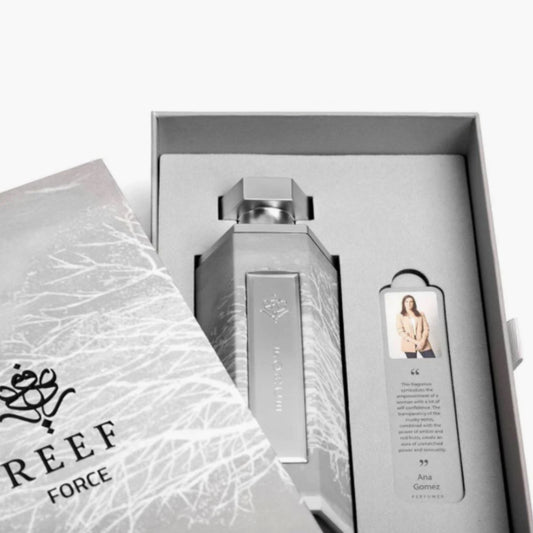 Reef Force Eau De Parfum Unisex 200ml Bottle and Packaging