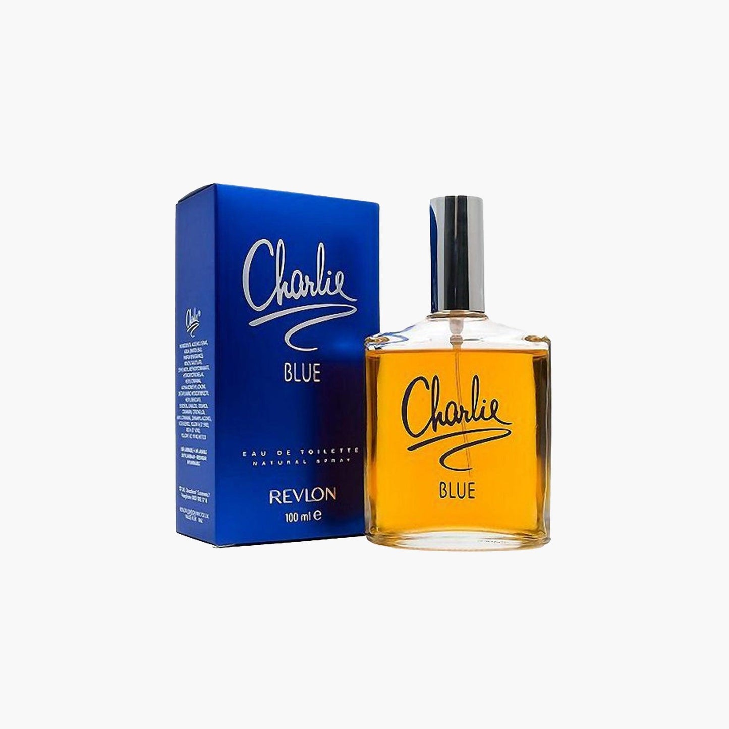 Revlon Charlie Blue Eau de Toilette 100ml Bottle and Box