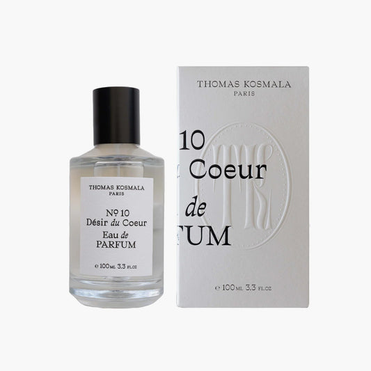 Thomas Kosmala No.10 Desir du Coeur Eau De Parfum Unisex 100ml Bottle and Packaging