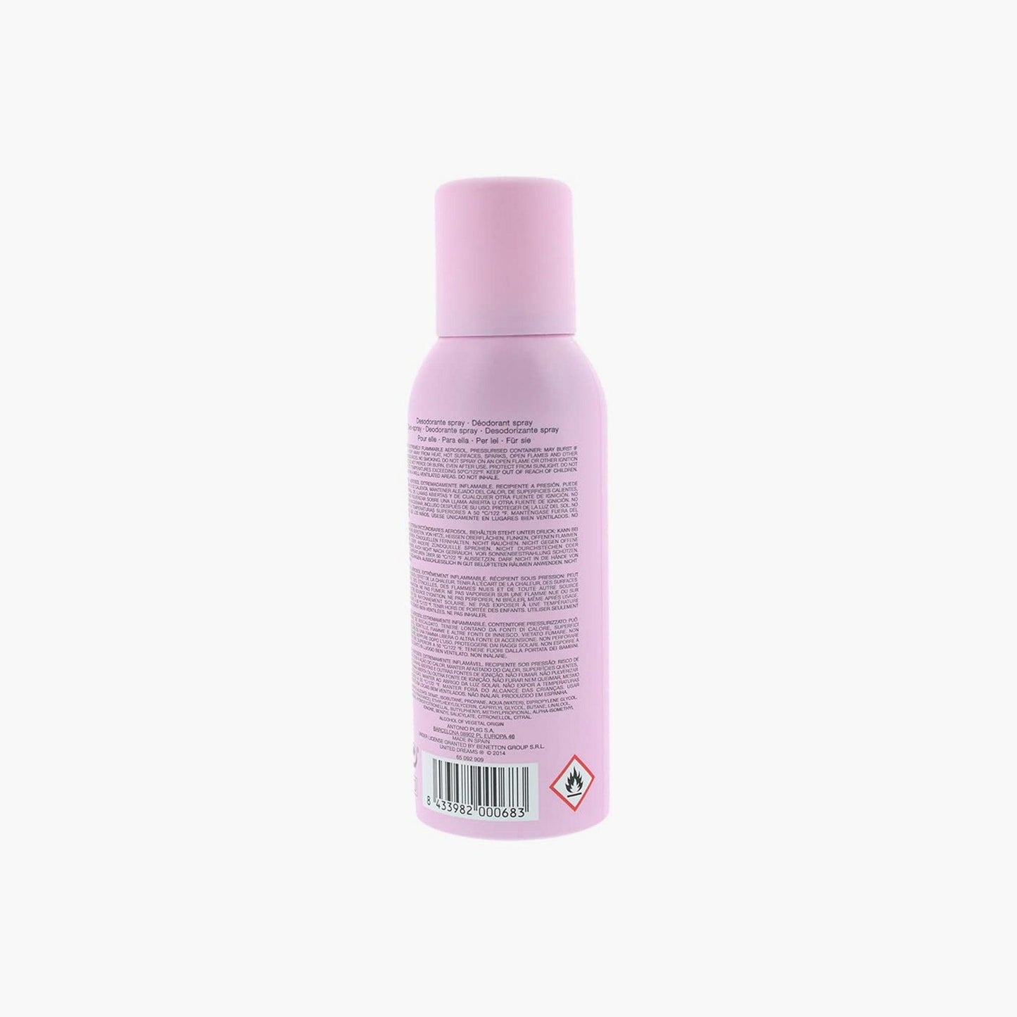 Benetton United Dreams Love Yourself Deodorant Spray For Her 150Ml