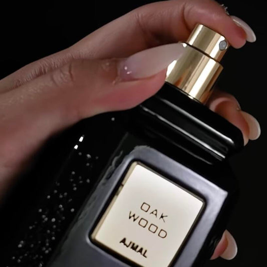 Ajmal OAK Wood Eau De Parfum Unisex 100ml Bottle and Packaging