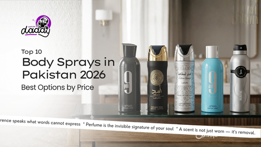 Top 10 Body Sprays in Pakistan 2026 — Best Options by Price