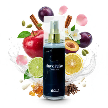 Asgharali Perfumes Asgharali Onyx Pulse Body Spray Unisex 125ml Fragrance Notes and Details