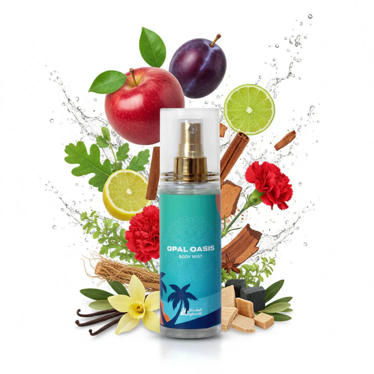 Asgharali Perfumes Asgharali Opal Oasis Body Spray Unisex 125ml Fragrance Notes and Details