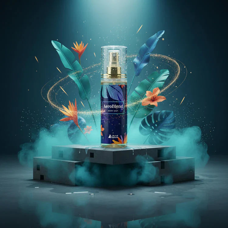 Asgharali Perfumes Asgharali Aeroblend Body Spray Unisex 125ml Close-Up View