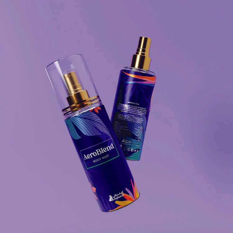 Asgharali Perfumes Asgharali Aeroblend Body Spray Unisex 125ml Fragrance Notes and Details