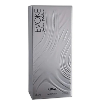 Ajmal Evoke Silver Edition Eau De Parfum For Women 75ml Fragrance Notes and Details
