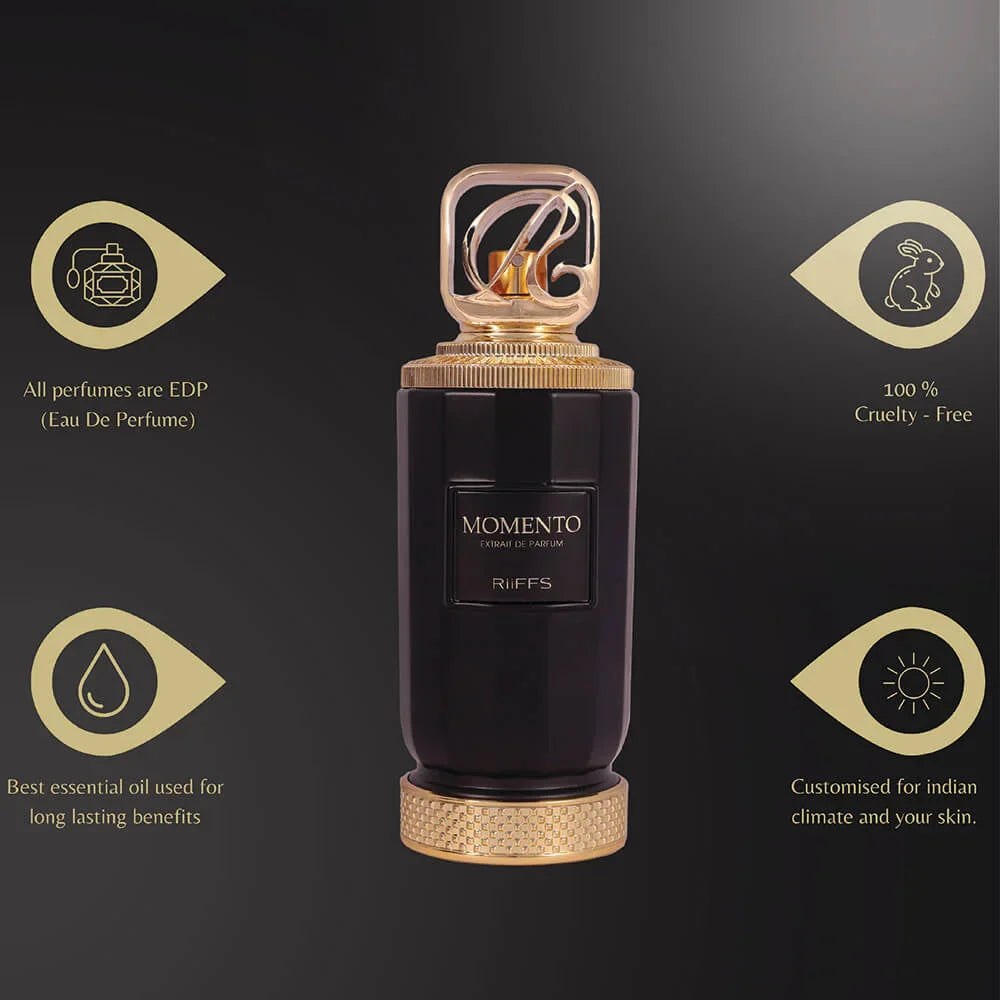 Riiffs Momento Extrait De Parfum Unisex 100ml Fragrance Notes and Details