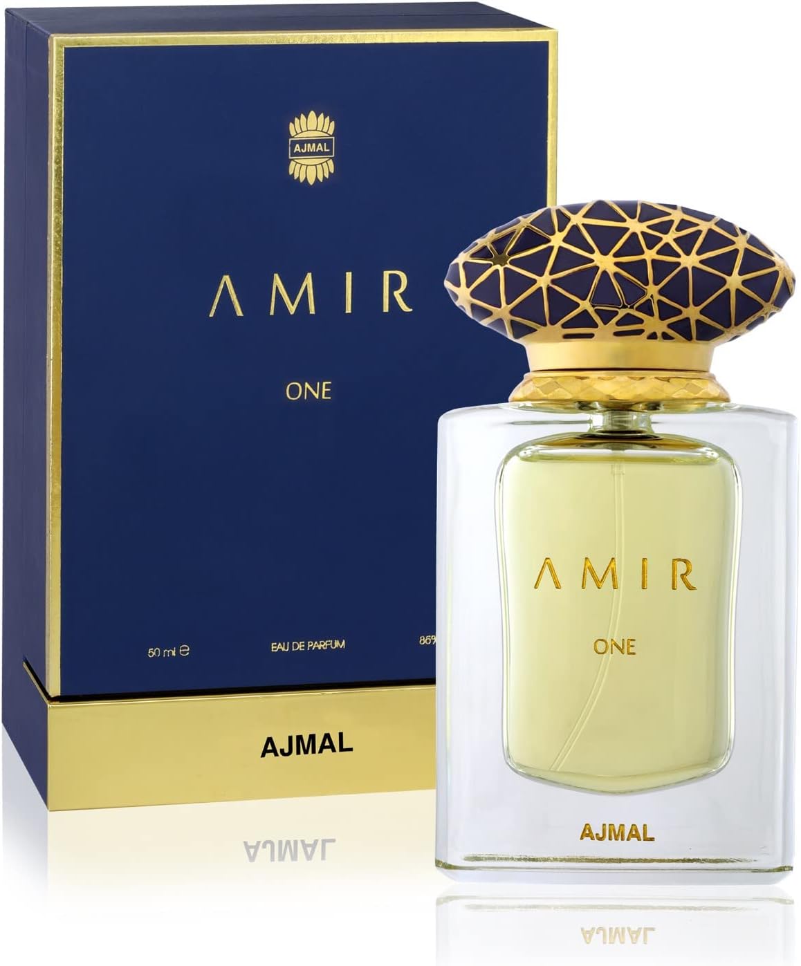 Ajmal Amir One Eau De Parfum Unisex 50ml Close-Up View