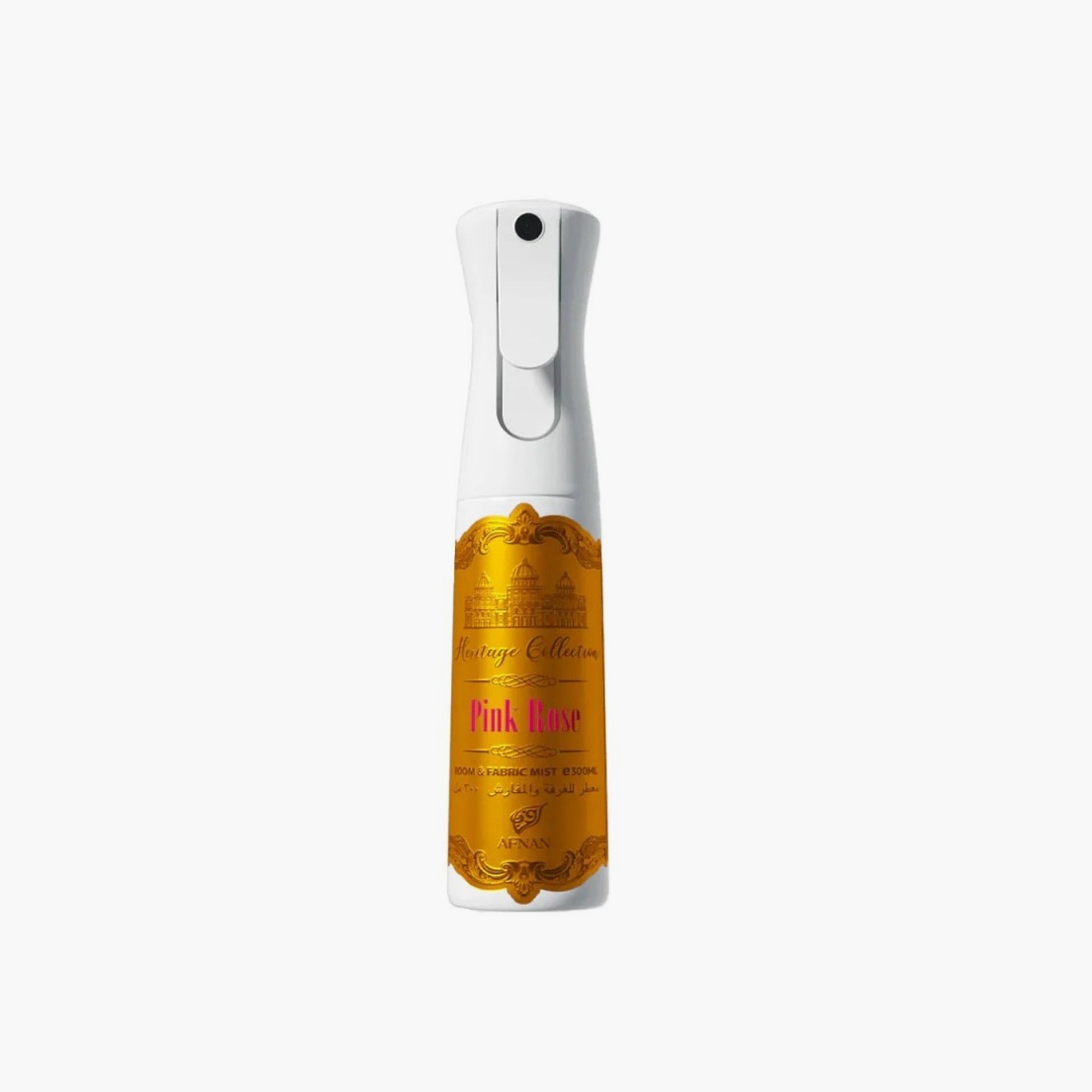 Afnan Heritage Collection Pink Rose Room & Fabric Mist 300ml