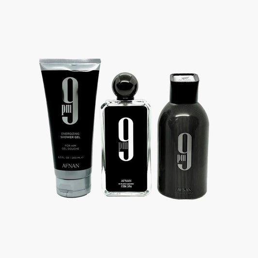 Afnan 9 PM Homme 3 Piece Gift Set