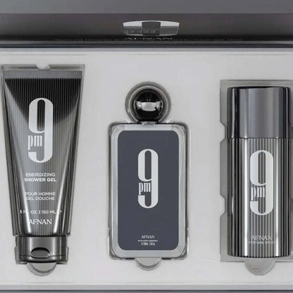 Afnan 9 PM 3 Piece Gift Set