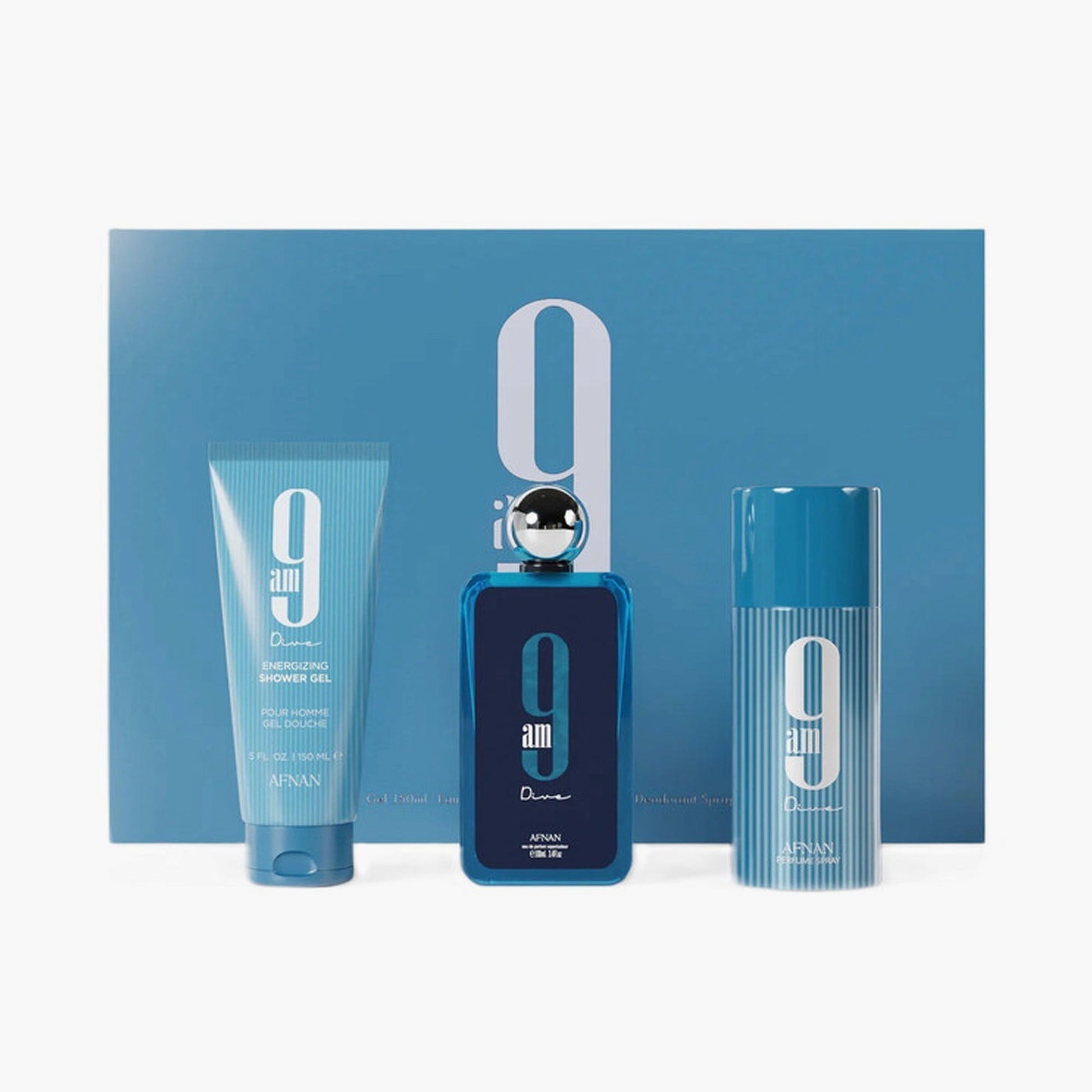 Afnan 9 AM Dive 3 Piece Gift Set