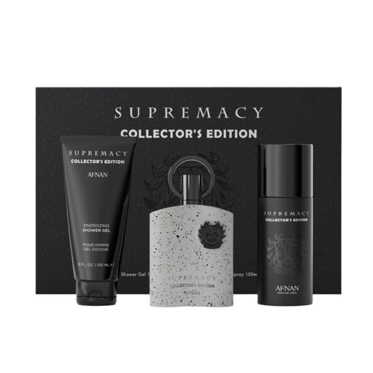 Afnan Supremacy Collector's Edition 3 Piece Gift Set For Men - Buy in Pakistan | Perfume Daddy