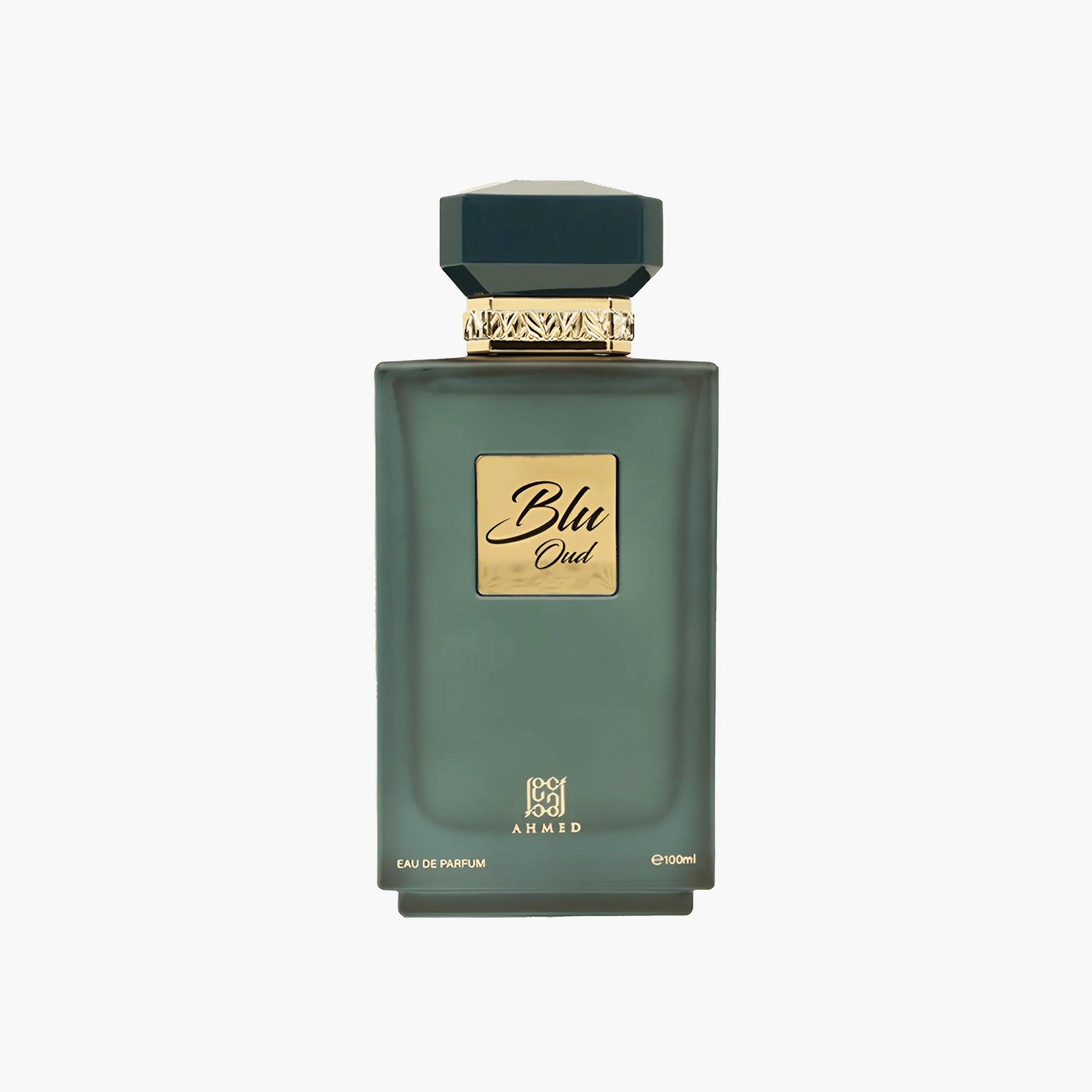 Ahmed Al Maghribi Blu Oud Eau de Parfum 100ml Bottle