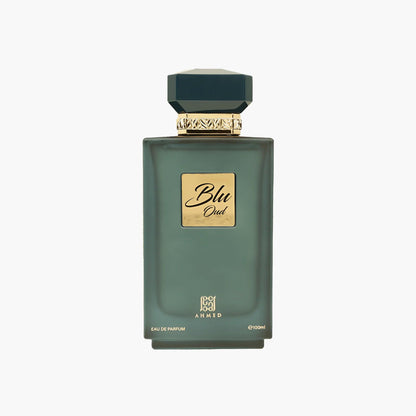 Ahmed Al Maghribi Blu Oud Eau de Parfum 100ml Bottle