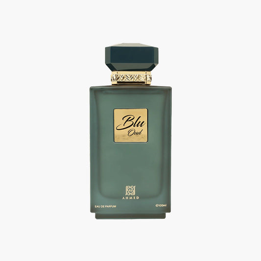 Ahmed Al Maghribi Blu Oud Eau de Parfum 100ml Bottle